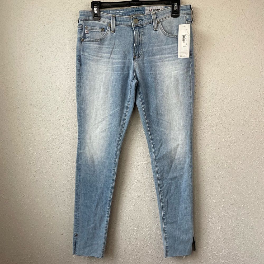 NWT Adriano Goldschmeid Ag-Ed Denim Skinny Ankle Jeans Size 28R